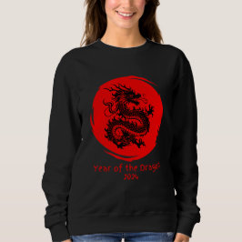 Sudadera Año del Dragón 2024 en Luna Roja
