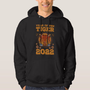 Sudadera Año Del Rótulo Animal Tigre 2022 Zodiaco Chino