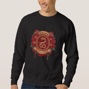Sudadera Año Nuevo Chino 2025 Serpiente Año Lunar Zodiaco T