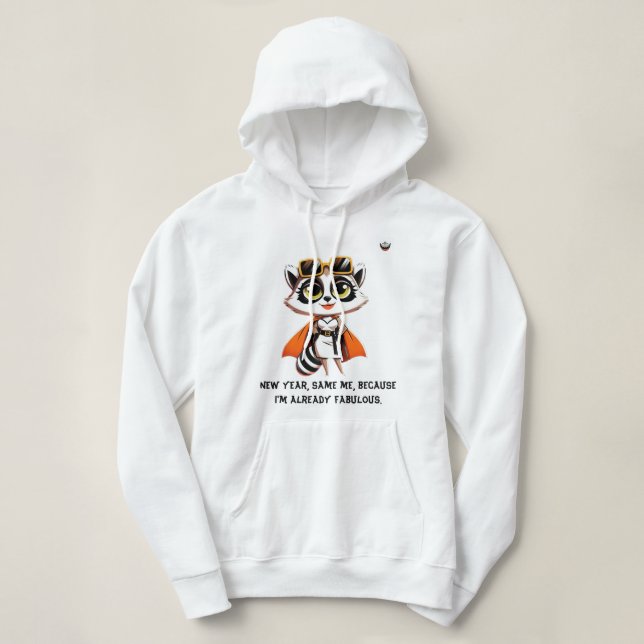 Sudadera Año Nuevo femenino, mismo yo (Diseño del anverso)