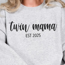 Año personalizado de mamá gemela, regalo de mamá,