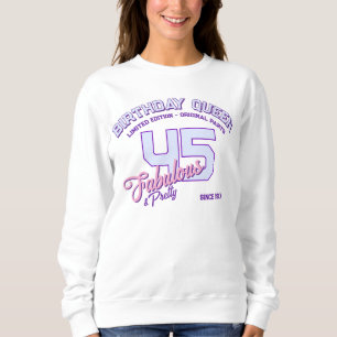 Sudadera Año Vintage y Cumpleaños de Edad