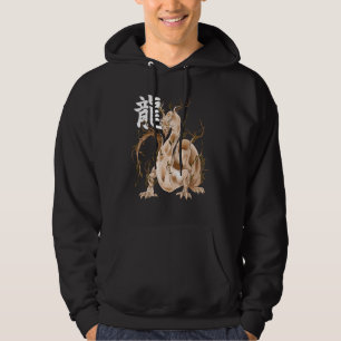 Sudadera Año Zodiaco Chino del Rótulo Animal Dragón Luna
