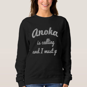 Sudadera Anoka Mn Minnesota Divertido viaje a casa Raíces E