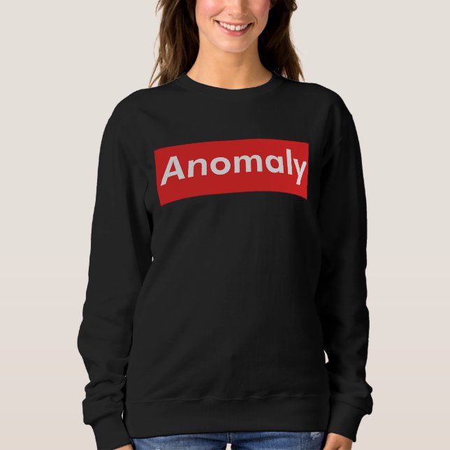 Sudadera Anomalía  Genial científico de datosEstadístico (Anverso)