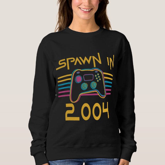 Sudadera Años De Nacimiento De Los Jugadores En 2004 (Anverso)