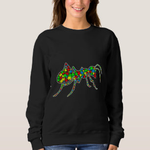 Sudadera Ant Funny Puzzle Animals Autism Awareness