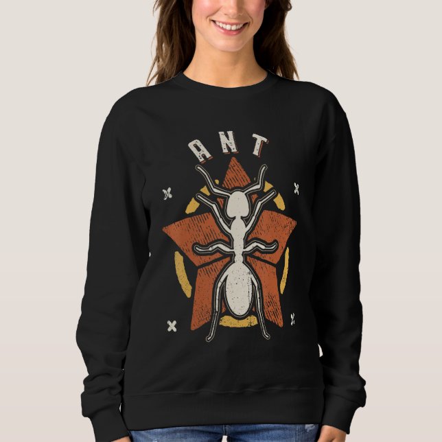 Sudadera Ant Vintage Retro Classic Animal (Anverso)