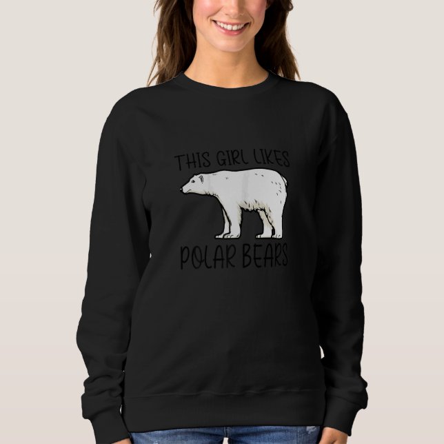 Sudadera Antarctic Wildlife Cute Polar Bears Wilderness (Anverso)