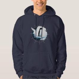 Sudadera Antarctica Penguin Emblem – Polar Explorer Design