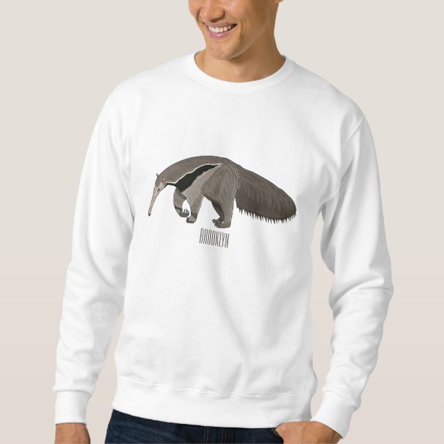 Sudadera Anteater personalizado ilustracion (Anverso)
