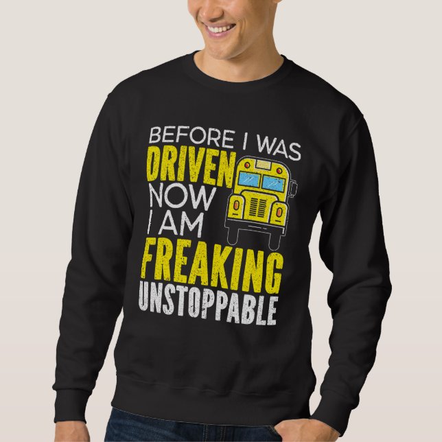 Sudadera Antes De Que Me Condujeran Ahora Estoy Irrefrenabl (Anverso)