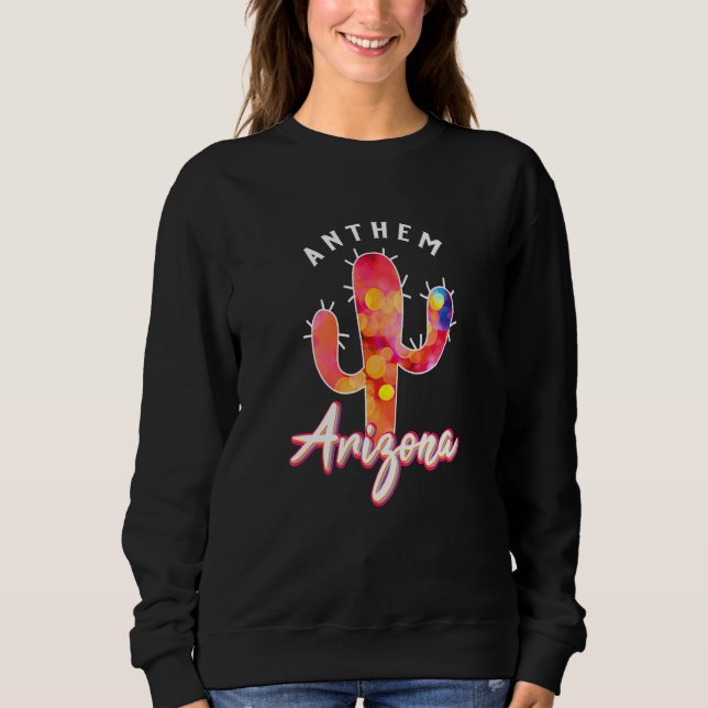 Sudadera Anthem Arizona Deert Cactus Cacti Vacation So (Anverso)