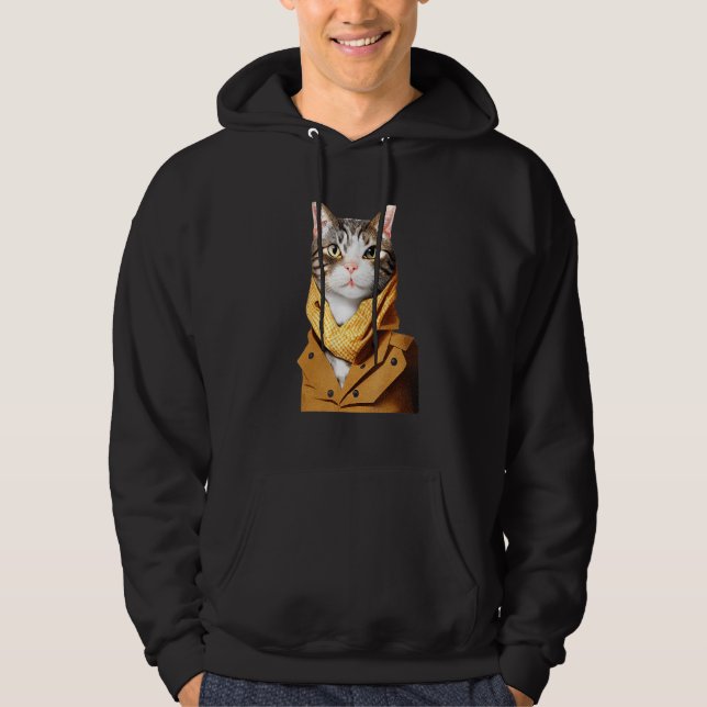 Sudadera Anthropomorphic Cat Dress Up Suite Look Like A Hum (Anverso)