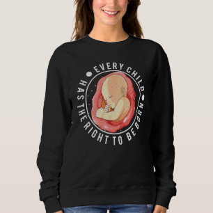 Sudadera Anti Aborto Pro Life Choice Stop Unborn Lives Co