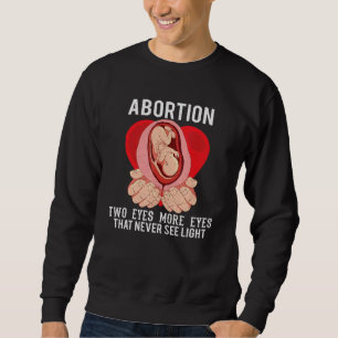 Sudadera Anti Aborto Pro Life Choice Stop Unborn Lives Co