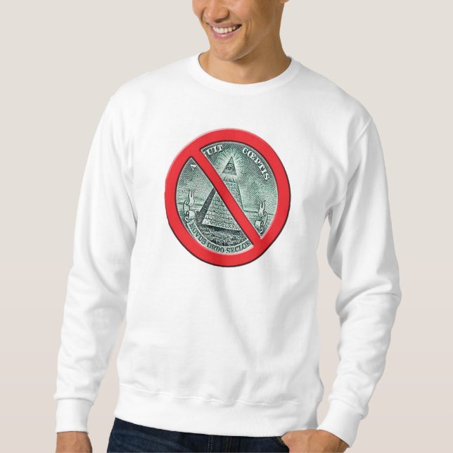 Sudadera Anti - camiseta de Illuminati (Anverso)