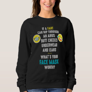 Sudadera Anti Mask Fart Meme Fresco Air Breather