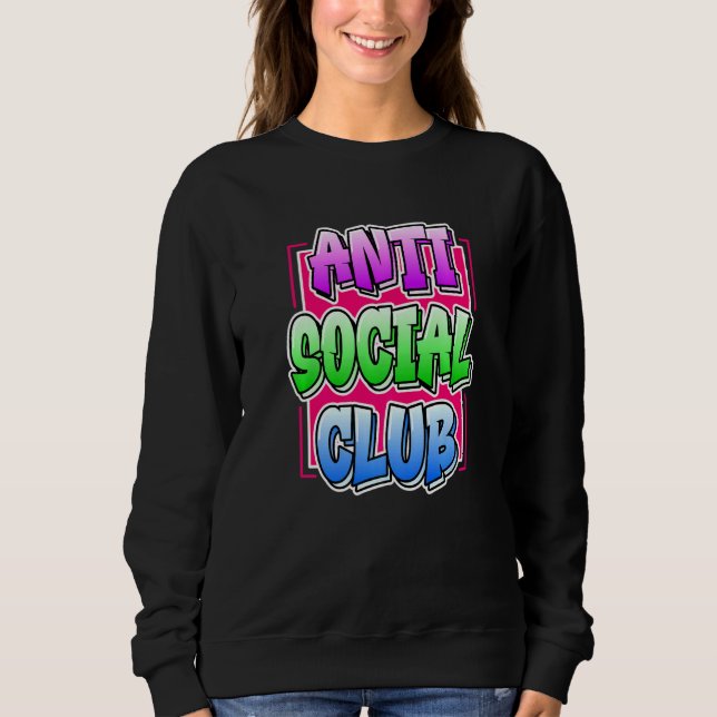 Sudadera Anti-Social Club (Anverso)