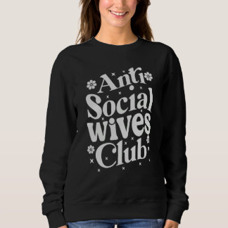 Sudadera Anti Social Wives Club Retro