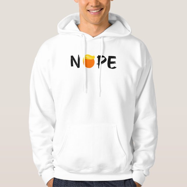 Sudadera Anti-Trump - edición No-II (Anverso)