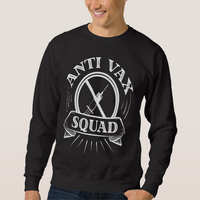 Sudadera Anti Vax Squad Anti Vaccine Squad I have an Immune (Anverso)
