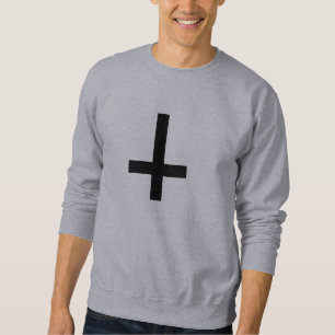 Sudadera Antichrist cruzado