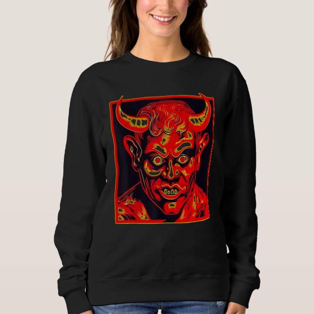 Sudadera Antichrist Devil Satanist Demon Hell Satan (Anverso)