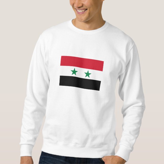 Sudadera Antigua bandera de Siria (Anverso)