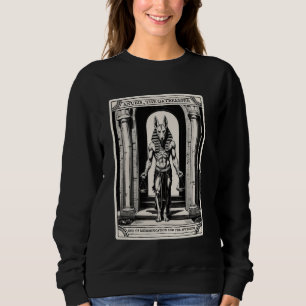Sudadera Antigua carta kemética de tarot egipcia