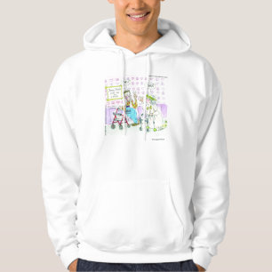 Sudadera Antigua casa de Hippies Funny Hoodie de Rick Londo