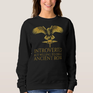 Sudadera Antigua Legión de Roma Eagle Historia Romana Spqr 