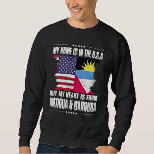 Sudadera Antigua Orgullosa Americana Patriota Crece en Casa