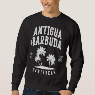 Sudadera Antigua y Barbuda Palma del Caribe