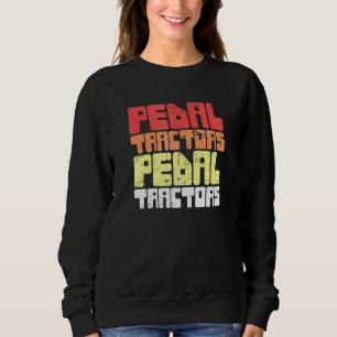 Sudadera Antigüedades de recolección de tractores de pedal
