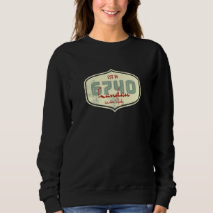 Sudadera Antiguo código postal de Landau Pfalz 6740