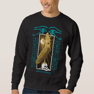 Sudadera Antiguo Egipto Falcon God Horus