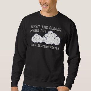 Sudadera Antiguos Servidores Linux De Qué Están Hechas Las