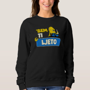 Sudadera Antiljetna Majica Serbia Bosnia Croacia Balkan Pr