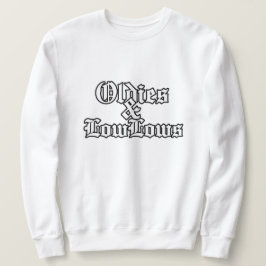 Sudadera Antillas y blanco bajo