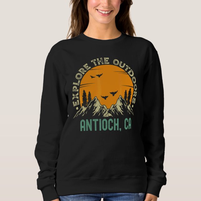 Sudadera Antioch California  Explore The Outdoors (Anverso)