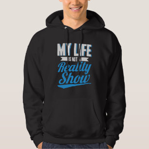 Sudadera Antisocial Mi vida no es un reality show Introvert