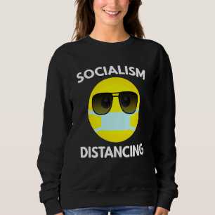 Sudadera Antisocialismo distanciamiento social socialista p