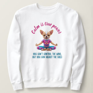 Sudadera ANTISTRESS You can't control the wind QUOTE CALM 