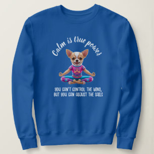 Sudadera ANTISTRESS You can't control the wind QUOTE CALM