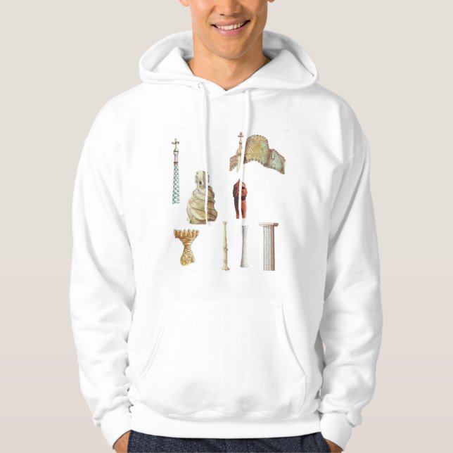 Sudadera Antonio Gaudi. Barcelona. España. Arquitectónico (Anverso)
