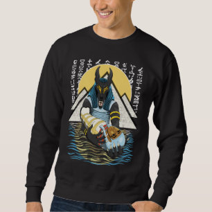 Sudadera Anubis Antiguo Ilustracion Egipcio de Dios