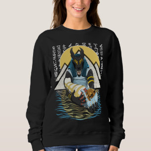 Sudadera Anubis Antiguo Ilustracion Egipcio de Dios