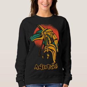 Sudadera Anubis Dios del Faraón Muerto de las Pirámides de