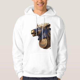Sudadera Anubis Head - Egyptian Deity Art